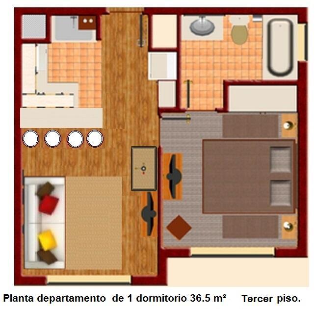 Апартаменты Depto Parque Suizo 800 Пукон Экстерьер фото